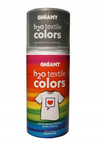 Farba Do Tkanin W Sprayu Ghiant Czarna 150 ml na Arena.pl