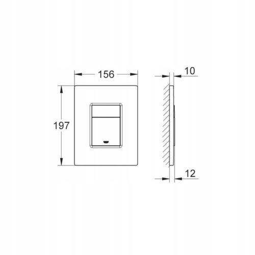 Przycisk spłukujący Grohe SkateCosmopolitan czarny 38732KF0 na Arena.pl