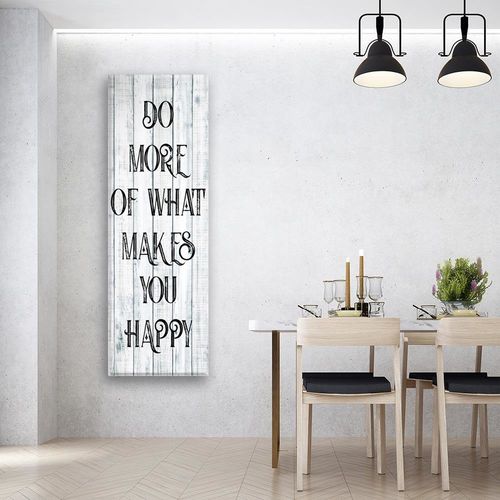 Obraz na płótnie - Canvas, Angielska typografia 25x70 na Arena.pl