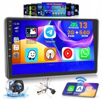 Radio Nawigacja Gps Do Fiat Panda 2003-2012 Android Auto Carplay 2Gb/64Gb