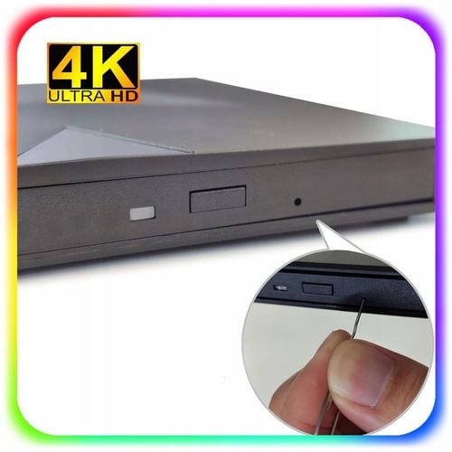 NAPĘD ZEWNĘTRZNY CD DVD ODTWARZACZ PŁYT PRZENOŚNY NAGRYWARKA HUB USB-C 3.0 na Arena.pl