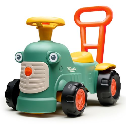FALK Maurice Traktorek Jeździk Zielony Pchacz Odpychacz Schowek od 1 roku na Arena.pl