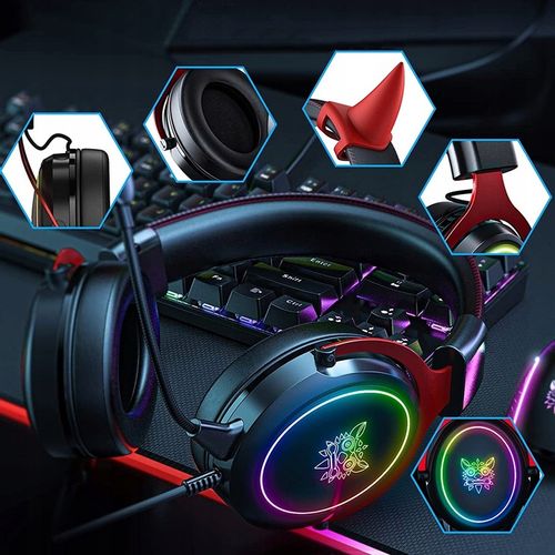 ONIKUMA X10 DEVIL SŁUCHAWKI GAMINGOWE Z MIKROFONEM PRZEWODOWE NAUSZNE DO PC na Arena.pl