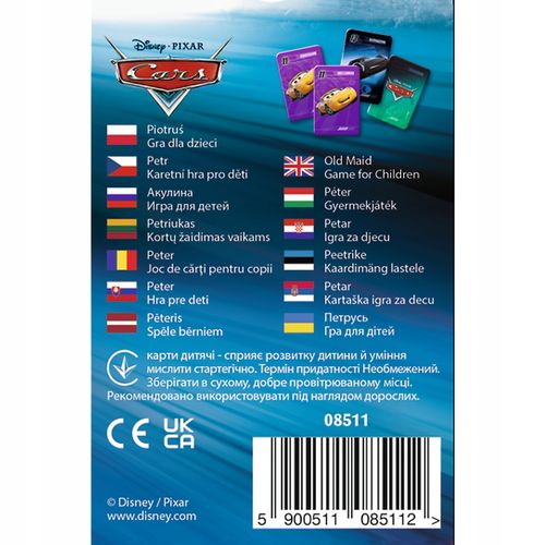 karty piotruś disney cars 08511 na Arena.pl