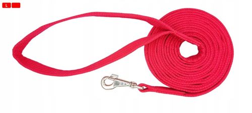 LONŻA do pracy z koniem 10 metrów czarna DEER PET EXTRA CENA na Arena.pl