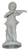 Figurka porcelana chłopiec skrzypce