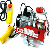 WCIĄGARKA WYCIĄGARKA 230V ELEKTRYCZNA LINOWA 600kg