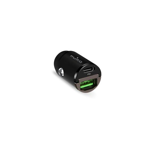 ładowarka samochodowa usb-c usb-a pd - czarna na Arena.pl
