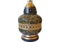 ZNICZ ZNICZE LAMPION NA GRÓB URN ZŁOTO +WKŁAD