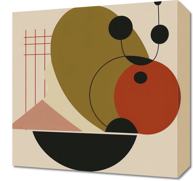 Obraz 40x40cm Geometryczny Balans zdjęcie 1