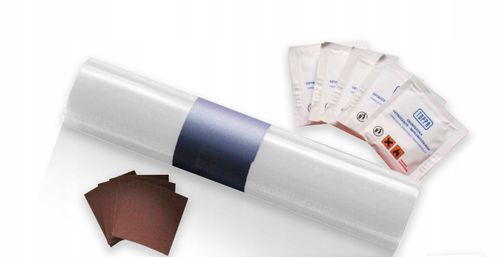 zestaw naprawczy do łatania plandek 220x32cm przeźroczysty na Arena.pl