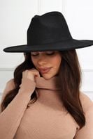 KAPELUSZ KOBIECY DAMSKI WYGODNY DUŻY WIOSENNY JESIENNY CZAPKA CZARNY 2559