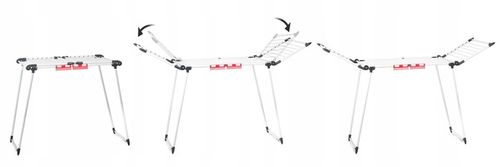 SUSZARKA NA PRANIE DO UBRAŃ TELESKOPOWA 27m XXXL na Arena.pl