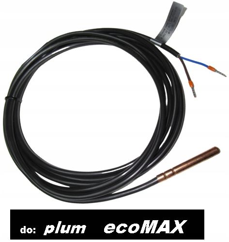 Czujnik temperatury do sterownika PLUM CT4, 5m zdjęcie 1