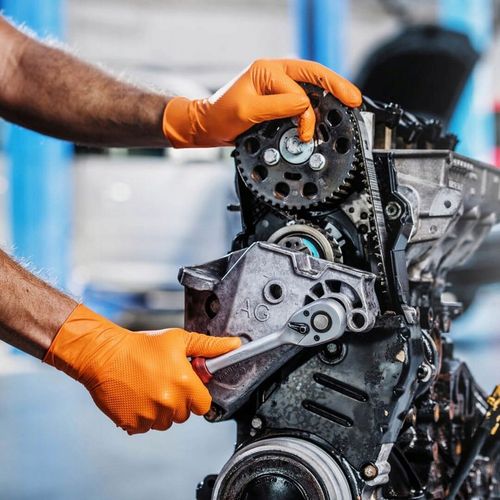 Rękawice Nitrylowe Mercator GOGRIP ORANGE Pomarańczowe MOCNE 50 sztuk L na Arena.pl