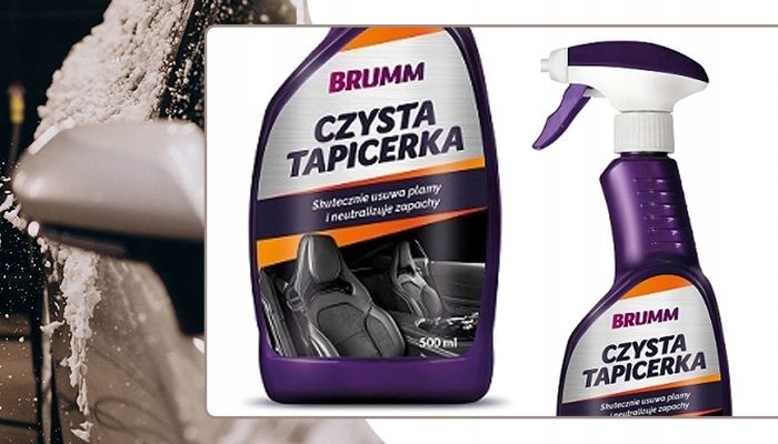 PREPRARAT DO CZYSZCZENIA TAPICERKI BRUMM ATOMIZER 500 ml zdjęcie 7