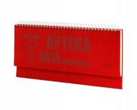 Terminarz dla aptekarki 2026 tyg. kalendarz leżący biurkowy z grawerem