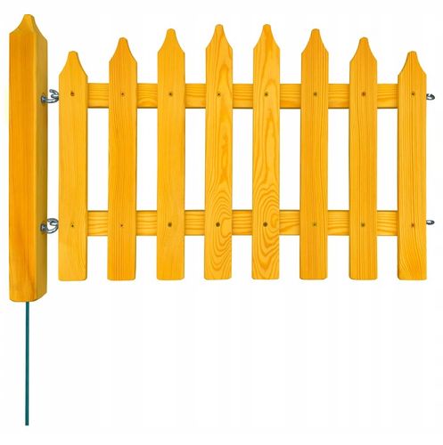 Płotek ogrodowy STONOGA płot drewniany impregnowany na Arena.pl