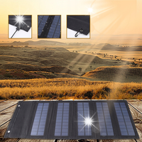 Przenośny Panel Solarny Na Plecy 5V10W 2x USB