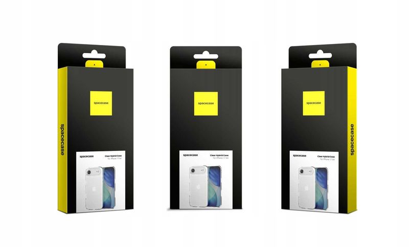 Spacecase Clear Hybrid Case Iphone 17 Air zdjęcie 11