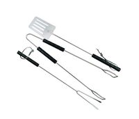 Zestaw przyborów grillowania podstawowe sztućce