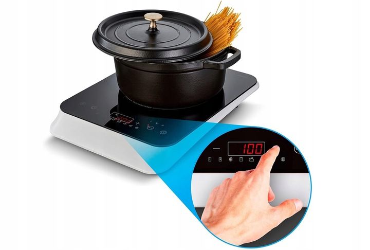 PRZENOŚNA KUCHENKA INDUKCYJNA MD18490 2000W TIMER 8 PROGRAMÓW zdjęcie 6