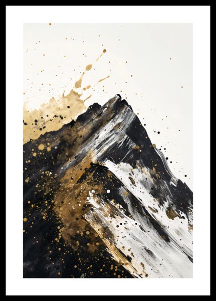 Plakat 30x45cm Złote Szczyty zdjęcie 3