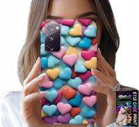 ETUI DO SAMSUNG GALAXY S20 LITE - KOLOROWE SERCA MOŻLIWOŚĆ PERSONALIZACJI