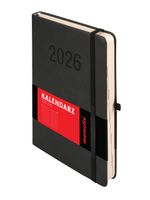 KALENDARZ 2026 MEMOFIX A5 TDW CZARNY ANTRA
