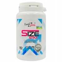 LOVESTIM Size stim 80 kaps potężny suplement na POWIĘKSZENIE EREKCJA