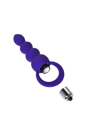 todo by toyfa anal plug twisty, silicone, purple, 14 cm, o 3.2 cm na Arena.pl