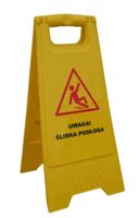 stojak ostrzegawczy ''uwaga śliska podłoga'' - bhp hic 1264