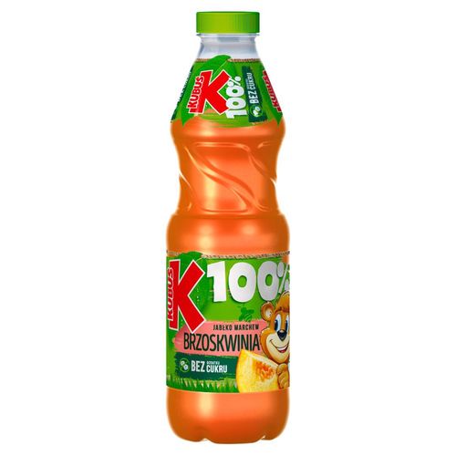 Kubuś 100% Sok jabłko marchew brzoskwinia 850 ml na Arena.pl