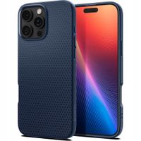 SPIGEN ELASTYCZNE DOPASOWANE ETUI CASE OBUDOWA DO IPHONE 16 PRO MAX NAVY