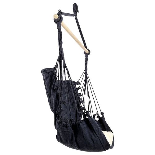 Hamak brazylijski grafitowy z poduszką na Arena.pl