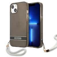 Guess GUHCP13SHTSGSK iPhone 13 mini 5,4" czarny/black hardcase Translucent