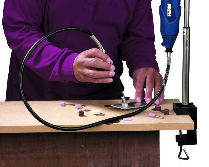 MINI SZLIFIERKA MULTISZLIFIERKA + AKCESORIA FERM zdjęcie 8