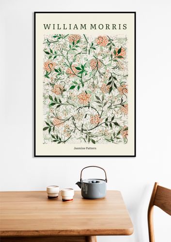 Obraz 40x60cm Design Jasmine Pattern, Morris Vintage do Salonu na Arena.pl