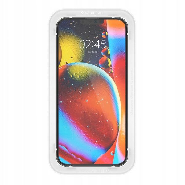 Szkło Spigen do iPhone 13 Pro Max, FC AM, do etui zdjęcie 6