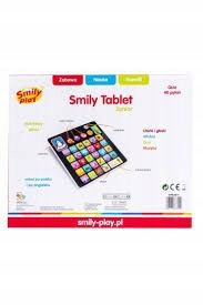 Interaktywny Tablet Komputer Smily Nauka Zabawa Zabawka Dźwięk ANEK na Arena.pl