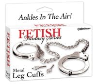 Metalowe Kajdanki Na Nogi - Fetish Fantasy Series Metal Leg Cuffs