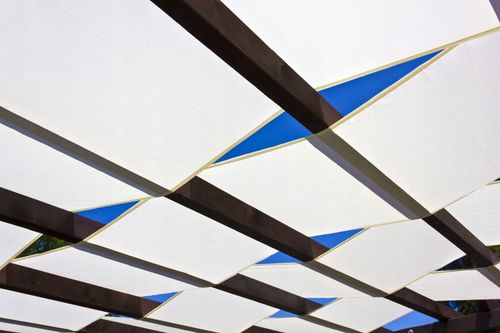 PAS ALTANOWY ŻAGIEL PRZECIWSŁONECZNY WODOSZCZELNY NA PERGOLĘ BIAŁY 0,4X5 na Arena.pl