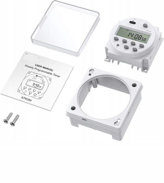 PROGRAMATOR CZASOWY WŁĄCZNIK TIMER WYŁĄCZNIK WODOODPORNĄ zdjęcie 6