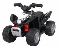 Quad Honda 250X Trx Na Akumulator Czarny + Klakson + Led + Ekoskóra