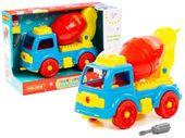 Betoniarka Transport Klocki Do Rozkręcania DIY 29 Elementów 84804