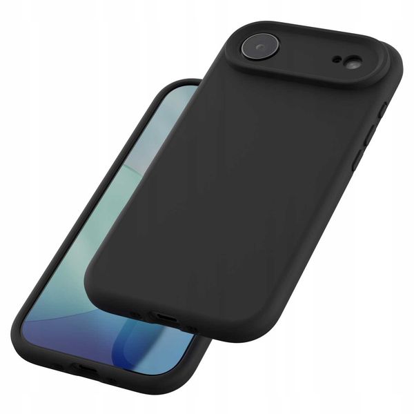 Spacecase Silicone Mag Iphone 17 Air Black zdjęcie 12