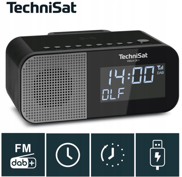 Radio sieciowe DAB+, FM TechniSat VIOLA CR 1 zdjęcie 1