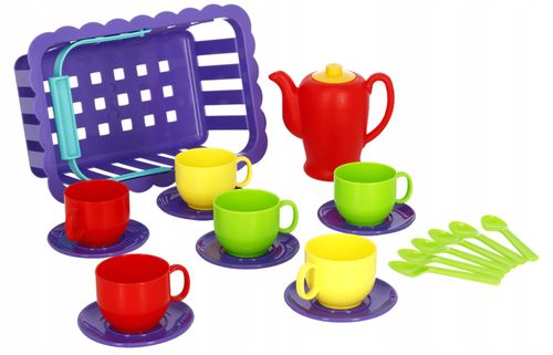 Koszyk z naczyniami, KOLOR RÓŻOWY na Arena.pl