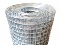 Siatka hodowlana Zgrzewana ocynk 19x19x0,7mm na woliery ptaki 25m²