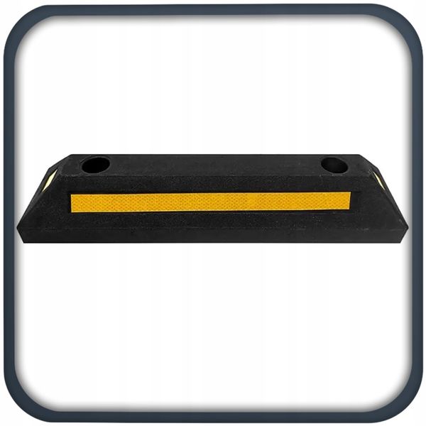 Separator Odbojnik Parkingowy Gumowy Ogranicznik Odbojnica 54 cm+śruby zdjęcie 8